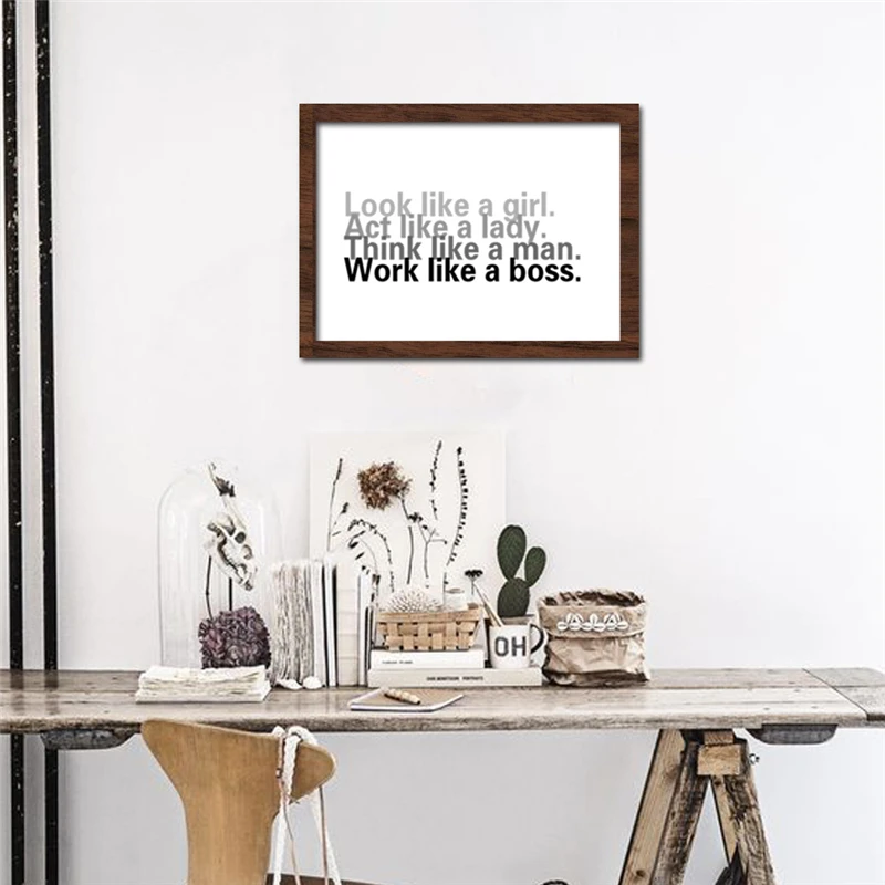 HAOCHU вдохновляющая искусственная фотография Картина на холсте для гостиной