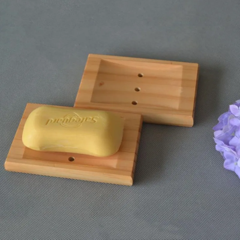 Подставка под мыло из натурального бамбука деревянная Коробка для мыла