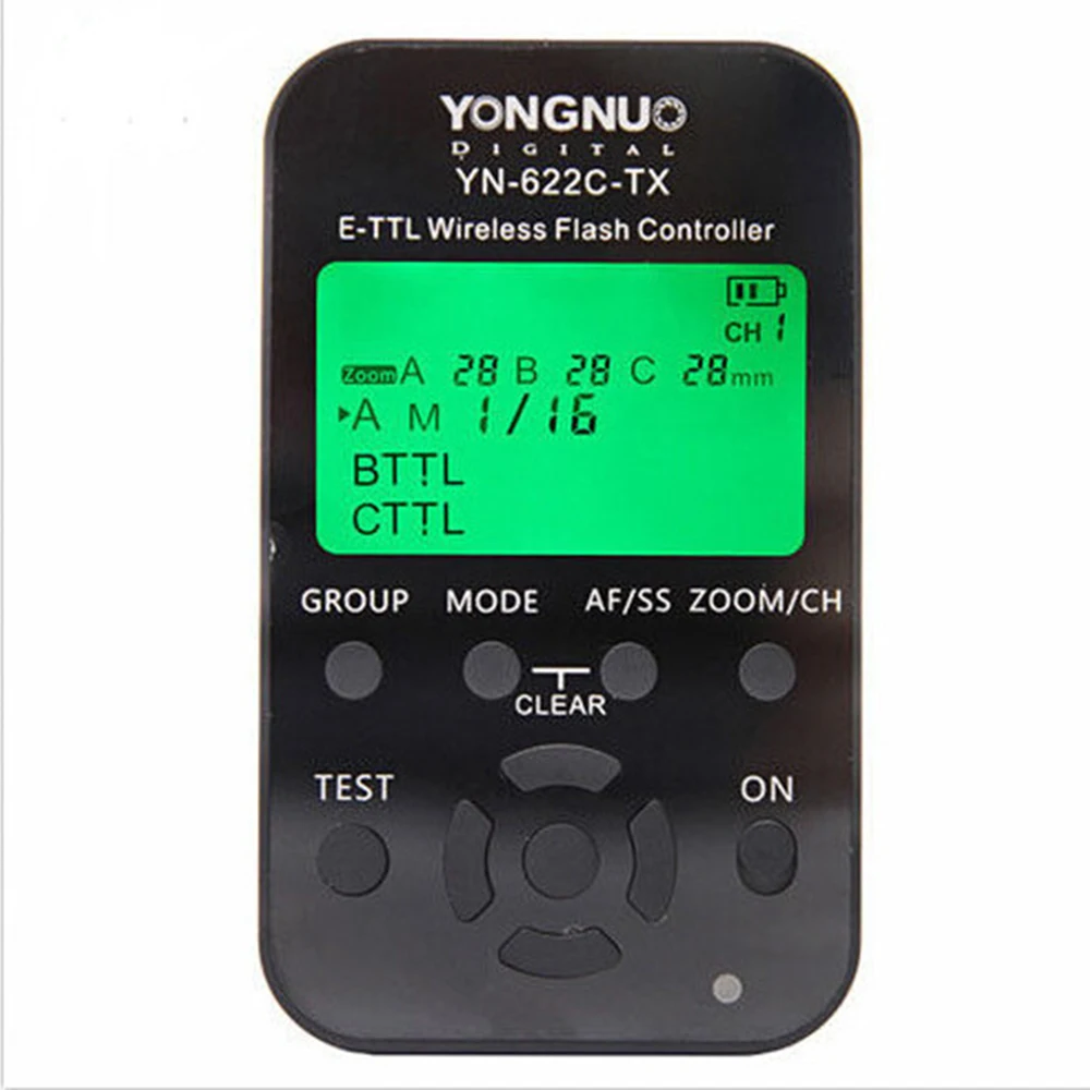 YONGNUO YN622 YN622C KIT TTL комплект триггера вспышки Передатчик x1 + 2x приемники