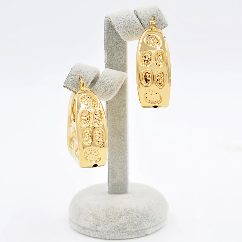 Sunny Jewelry Модные Ювелирные наборы большой обруч медный набор украшений для женщин