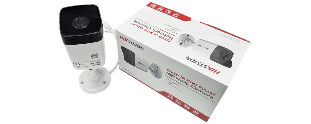 HIK 1080 P безопасности Камера открытый DS-2CD1021-I 2MP CMOS пуля IP CCTV камера Камера с дневной и ночной версия IP67 без слот для карты SD