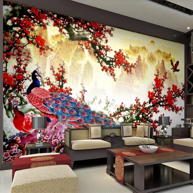 3d обои beibehang на заказ фрески домашний декор гостиная спальня гигантский фу пейзаж