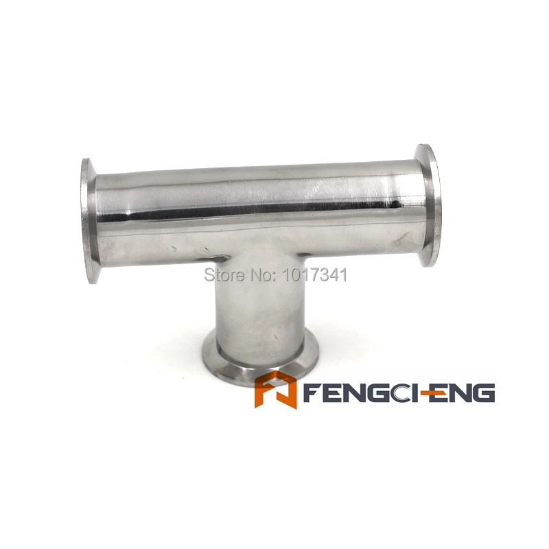 Тройник с зажимом тройного клевера 1 5 дюйма стандарт SS 304 3A фитинг для домашнего