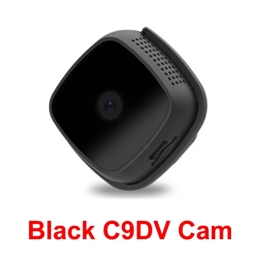 Only Black Camera Sovawin мини-камера C9 DV Micro 1080P HD уличная инфракрасная камера ночного видения маленькая Автомобильная спортивная видеокамера с функцией обнаружения движения, портативная камера - Цвет: Only Black Camera