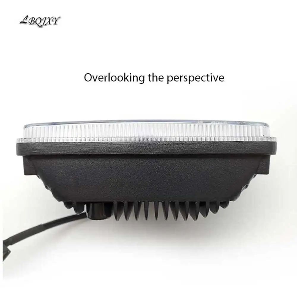 4X6 квадратная лампа 5 дюймов двухцветная Ангел глаз Модифицированная