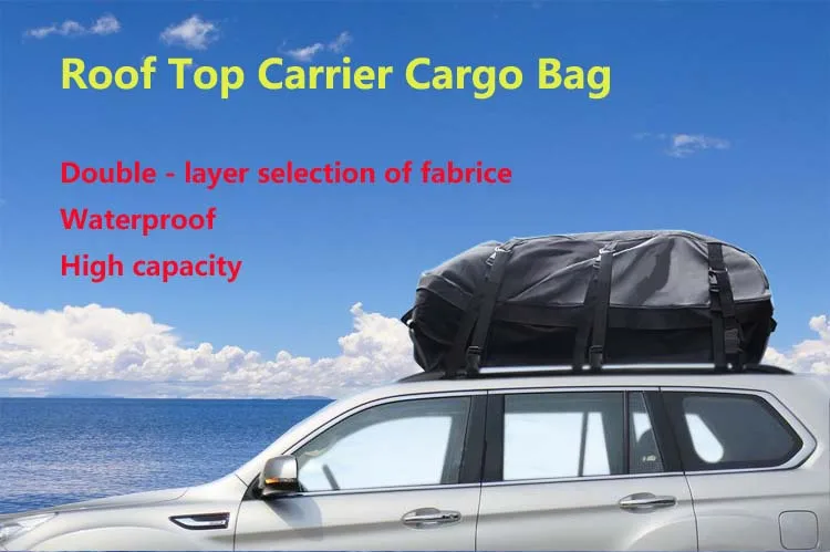 Бесплатная доставка DHL! Универсальный Водонепроницаемый SUV крыша Топ грузовой