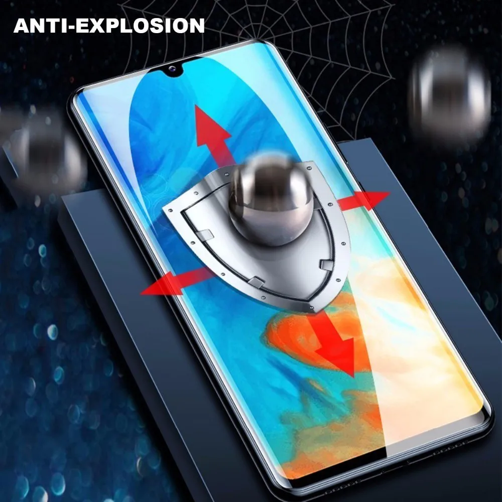 Передняя и задняя 31D полноэкранная Защитная пленка для Huawei P30 P40 Pro Honor 8X 20 30 9X S Lite