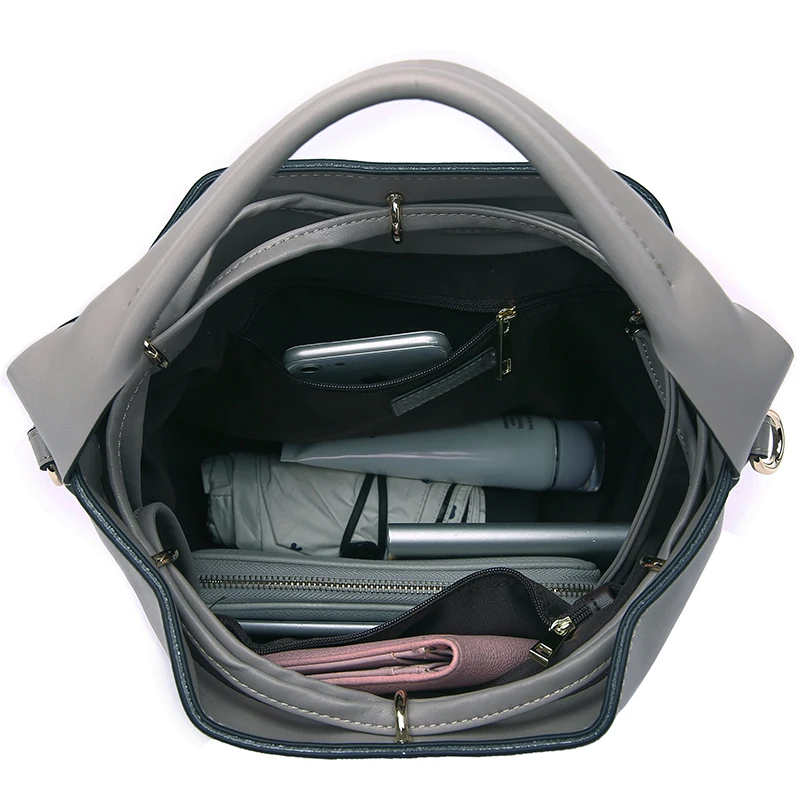 LY. Акула зелёная сумка женская натуральная кожа через плечо сумки женские из