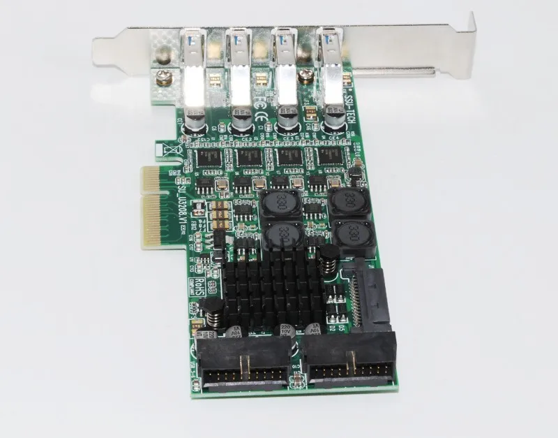Плата расширения USB 3 0 PCI E 8 портов Express|Платы расширения| |