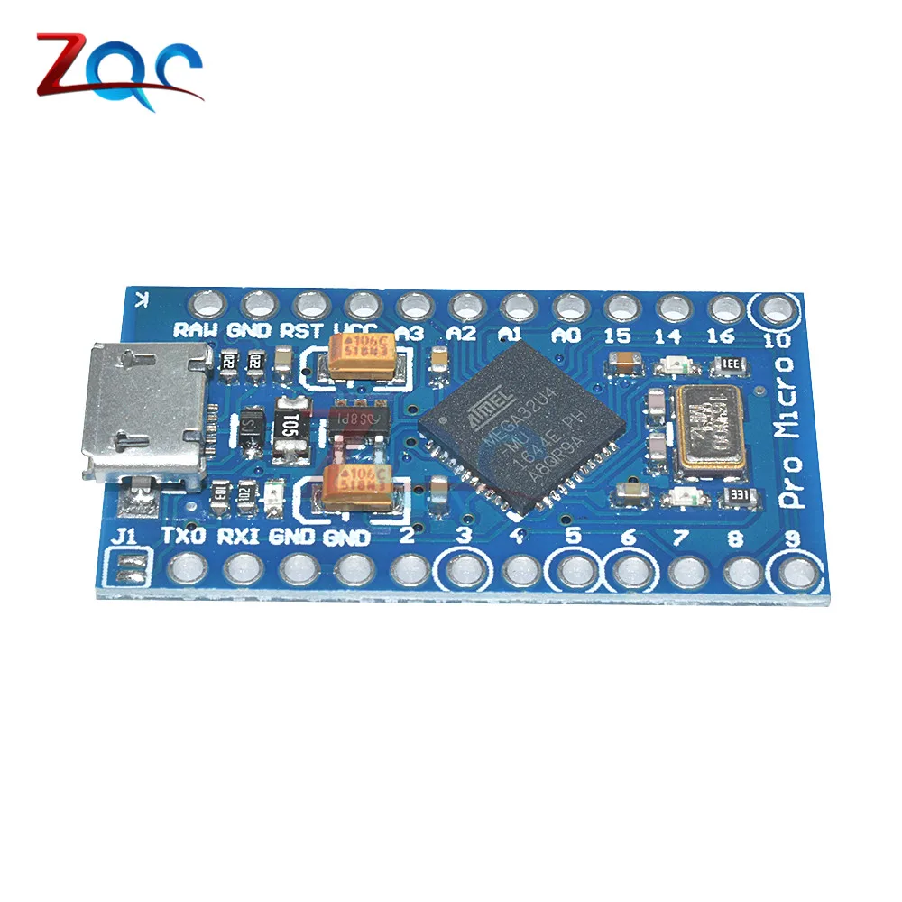 Плата ATmega32U4 Pro Micro USB 5 в 16 МГц модуль для Arduino Leonardo ATMega 32U4 контроллер замена Mini с