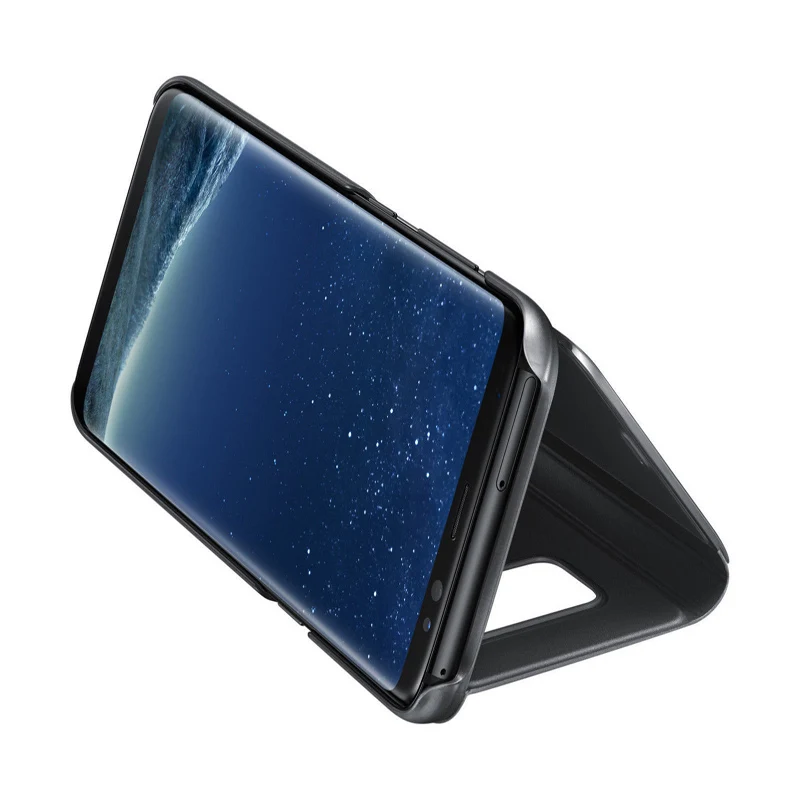 Умный зеркальный флип-чехол для samsung Galaxy S8 S9 плюс S10 S10e S7 край S6 Note 9 8 J7 J5 A6 A8 J4 J8 J6 A5 крышка