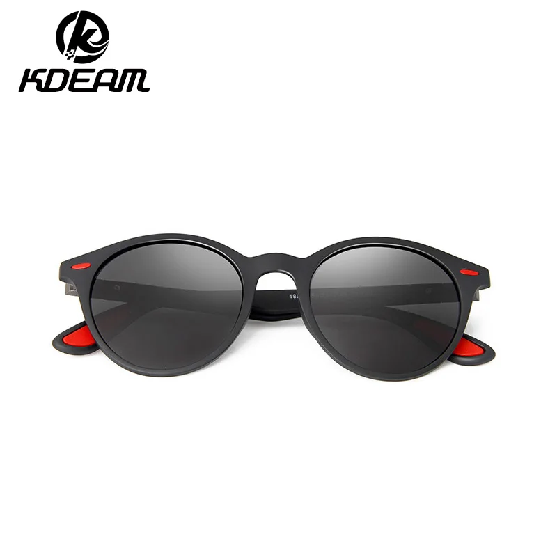 Kdeam New Sunglasses Oval Retro Polarized Cross-border Foreign Trade High Quality Glasses XH19 |