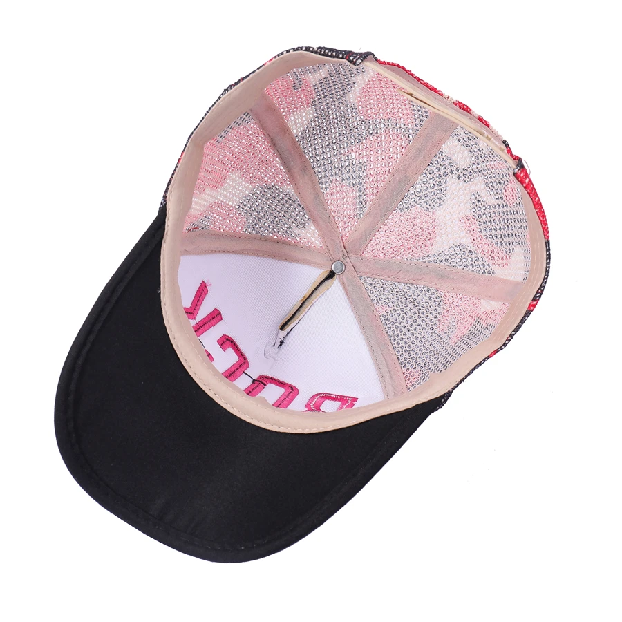 Новинка 2019 сетчатые бейсболки женские Снэпбэк кепки с надписью Rock модные
