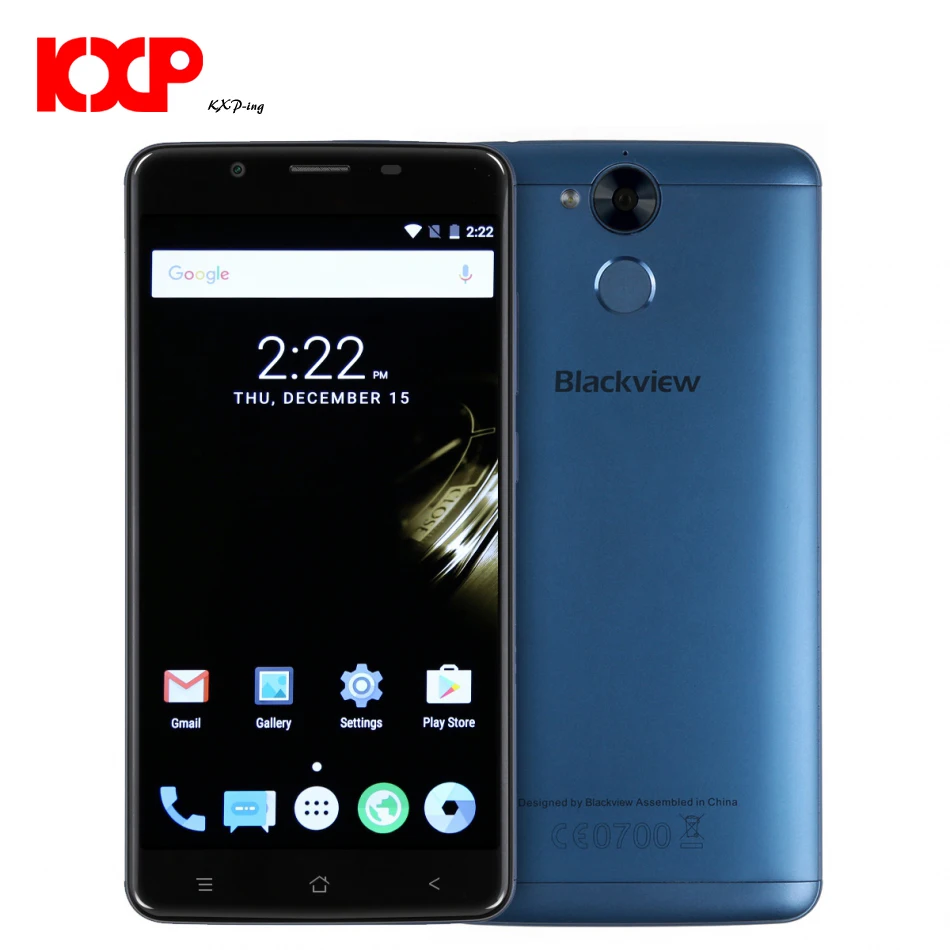 Blackview P2 5 дюймов мобильный телефон большая батарея 6000 мАч MTK6750T Восьмиядерный 4 Гб +