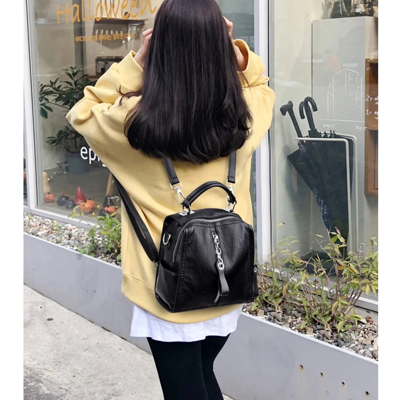 

SWDF Bag For Women Designer Shoulder Crossbody Bag PU Leather Handbags Women Bags For Women Multifunction Bag Big Tote Sac Purse