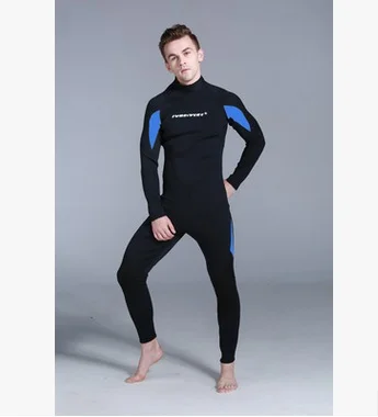 Неопреновый гидрокостюм SCR 3 мм для подводного плавания и серфинга мужской