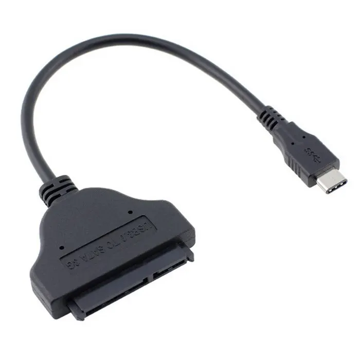 Type-C USB 3 1 Male to SATA 22 Pin 2 5 &quotдрайвер жесткого диска SSD Кабель-адаптер для Macbook и