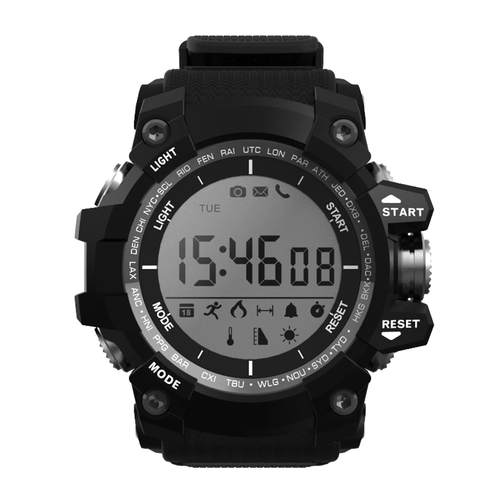 D watch01A спортивные мужские наручные часы умные беспроводные Смарт для звонков SMS