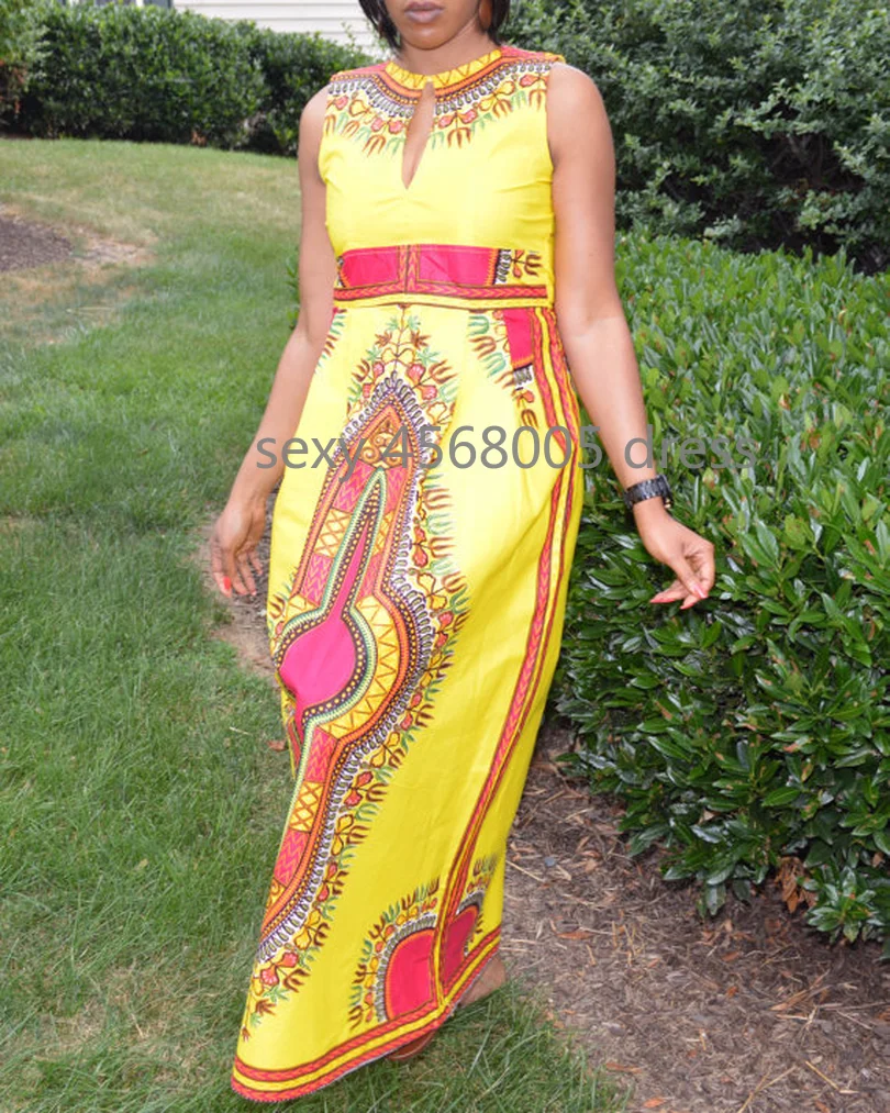 Новый стиль африканская женская одежда Дашики мода классический принт