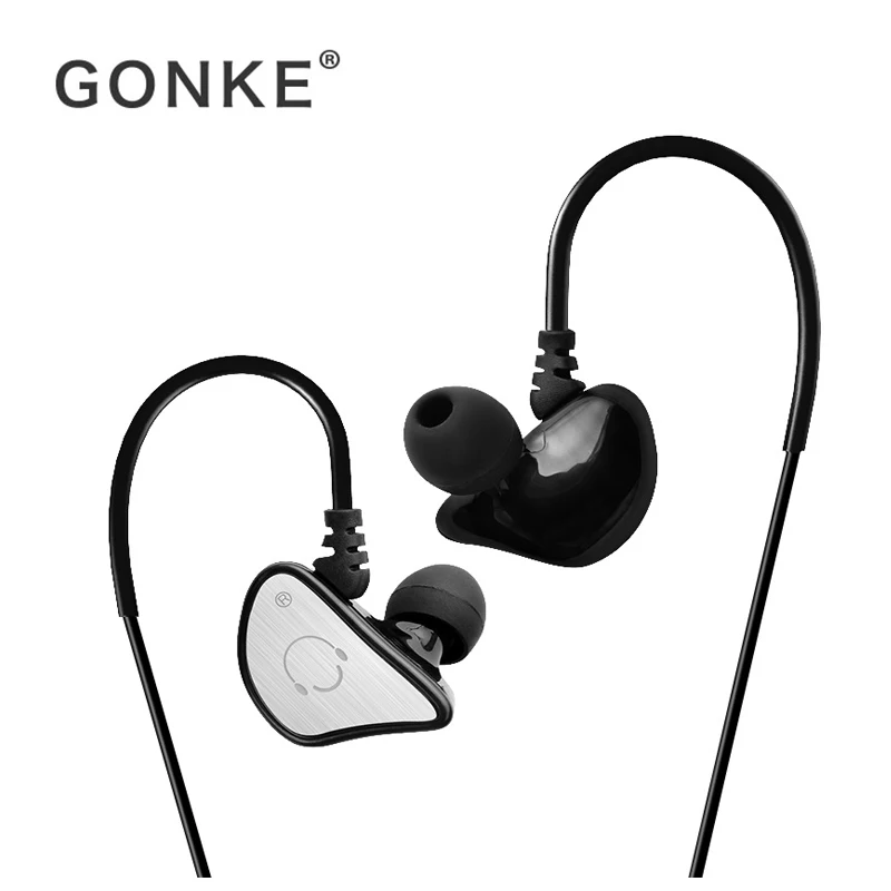 GONKE HD Clear Super Bass стерео наушники вкладыши 3 5 мм разъем Проводная гарнитура с