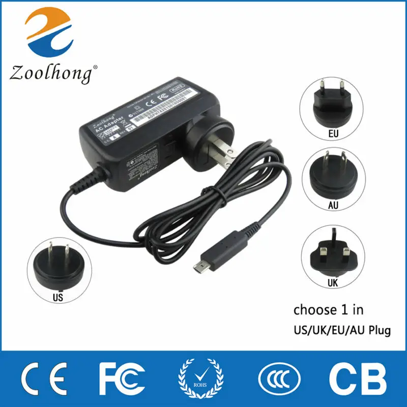 

Microsoft Charger EU Plug For Acer 12V 1.5A 18W Tablet Battery Charger For Acer Iconia Tab A510 A700 A701 Power Supply Adapter