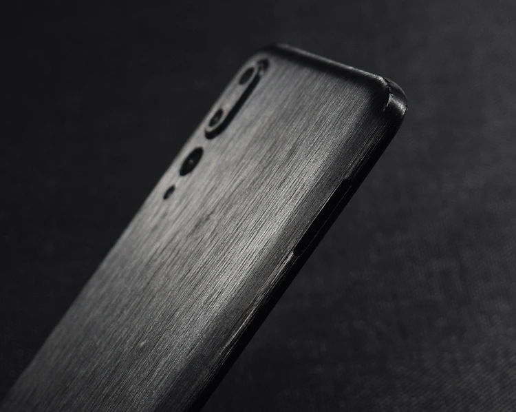 Чехол под шлифованный Металл узор декоративный для huawei P20 Pro Lite мобильного