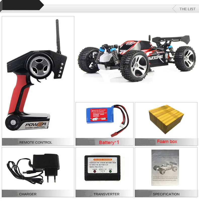 R 1b foam Wltoys A959 2,4G Радиоуправляемый автомобиль багги высокоскоростной внедорожный VS A979/L959/L202/K929/K959 GPTOYS S800 9115 RC игрушки - Цвет: R 1b foam