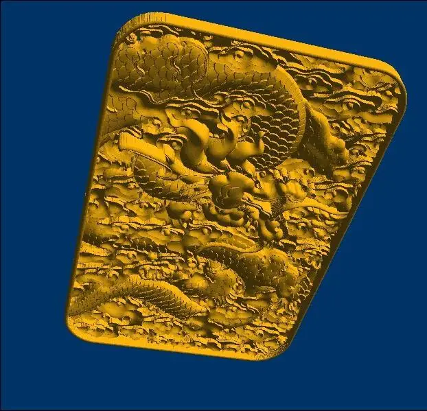 3D фотообои для ЧПУ в формате STL карта Dragon|3d model relief|3d relief modelfor cnc |