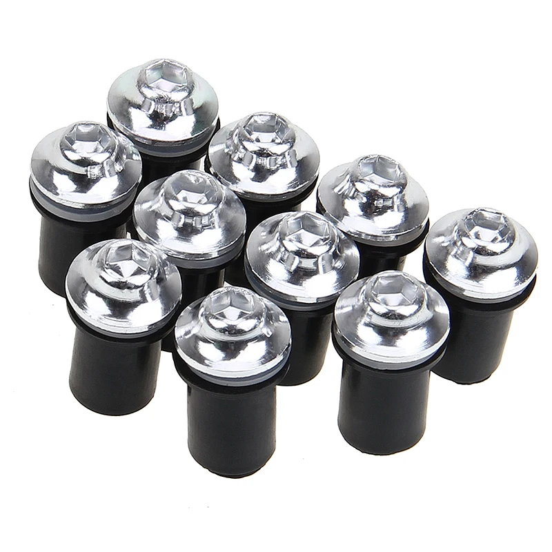 Мотоциклетные гайки POSSBAY 5 мм шт. комплект винтов для крепления на лобовое стекло