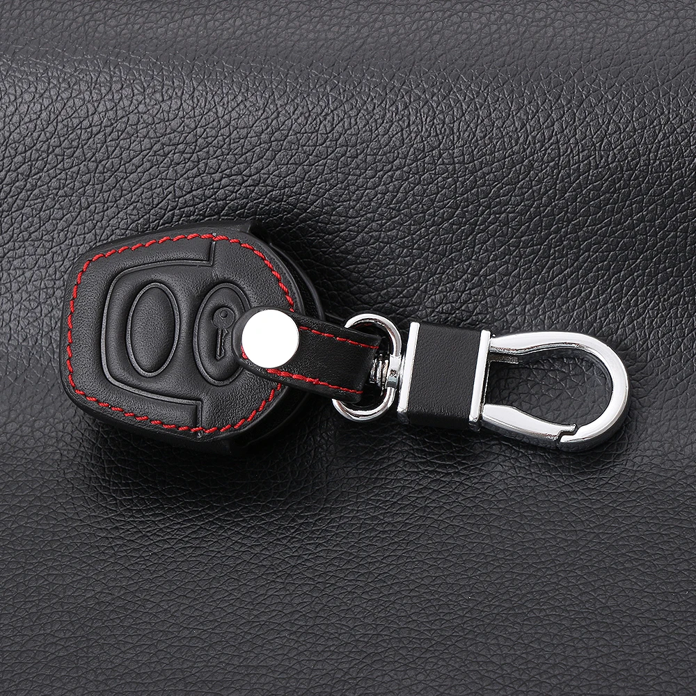 Чехол для ключей Seat Ibiza Leon Toledo Mii Altea Cordoba Arosa Alhambra Exeo FR VW Sharan 2 кнопки|Футляр