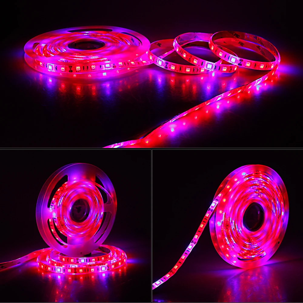 Светодиодная фитолампа полного спектра для выращивания растений набор