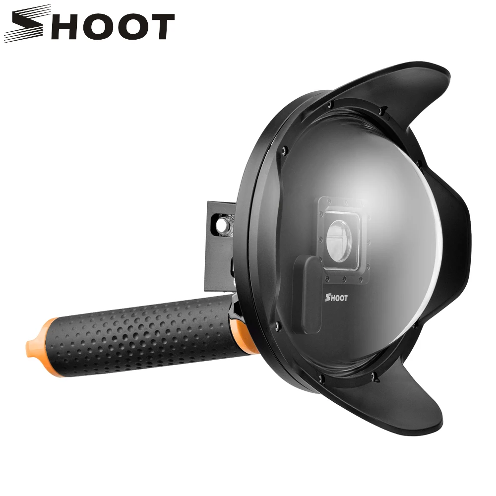 Снимать Зонт 6 дюймов Дайвинг купол Порты и разъёмы для GoPro Hero 4 3 + Камера с