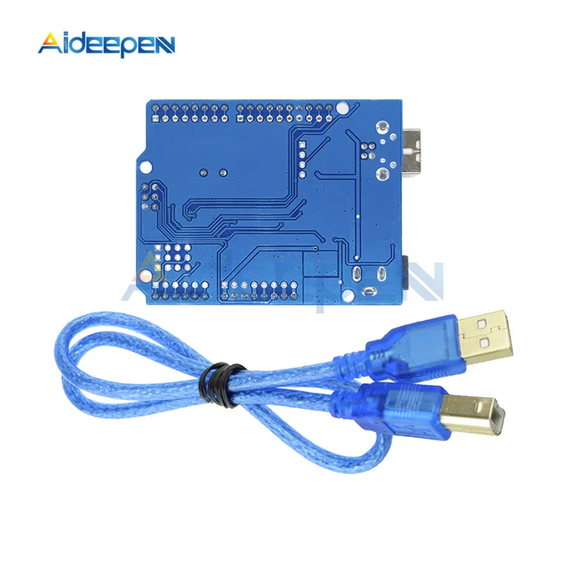 UNO R3 макетная плата ATMEGA328P-16AU CH340 CH340G Micro/Mini/type B USB с usb-кабелем для Arduino UNO R3