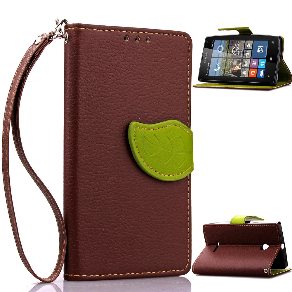 High Quality Case for Nokia Microsoft Lumia 532 Wallet Leather Folio Holder Stand Phone Bag Cover Card Coque | Мобильные телефоны и