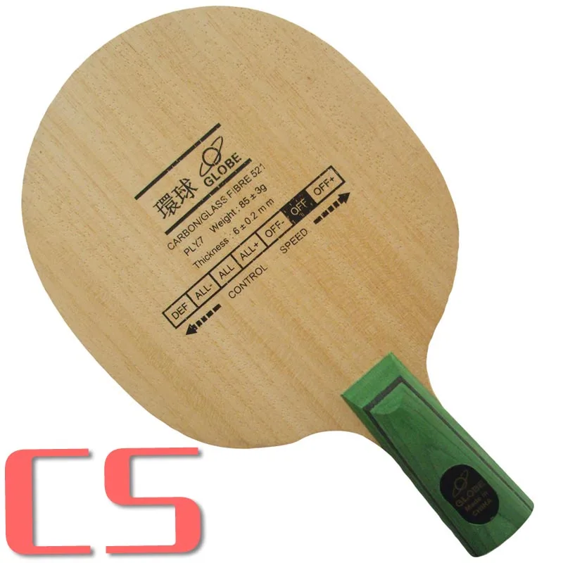 Глобус 521 настольный теннис/PingPong лезвие - Цвет: CS  short handle