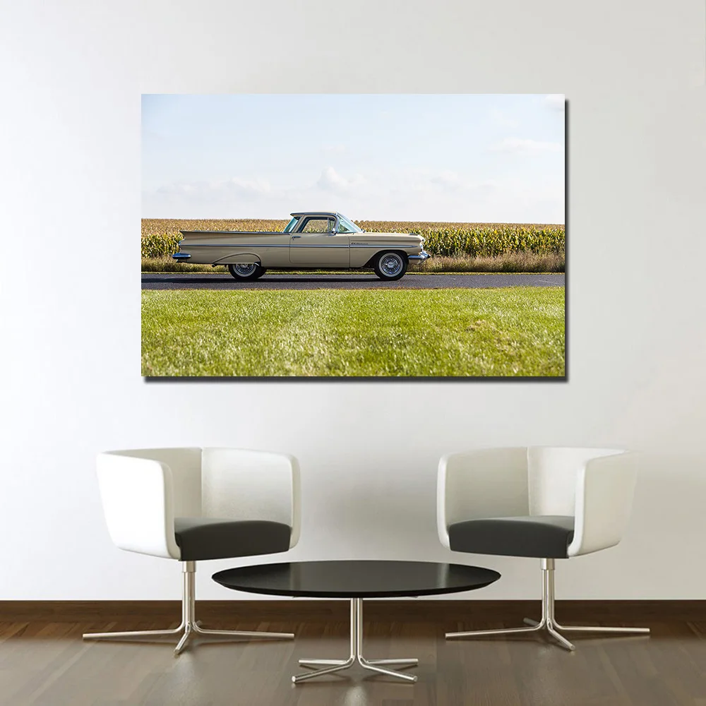 1959 Chevrolet Elcamino плакат печать для домашнего декора Настенная картина Картина на