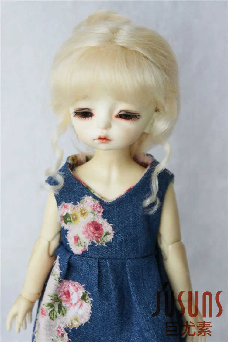 JD160 1/6 1/4 1/3 модные парики для кукол из мохера мягкий парик шарнирной куклы Размеры