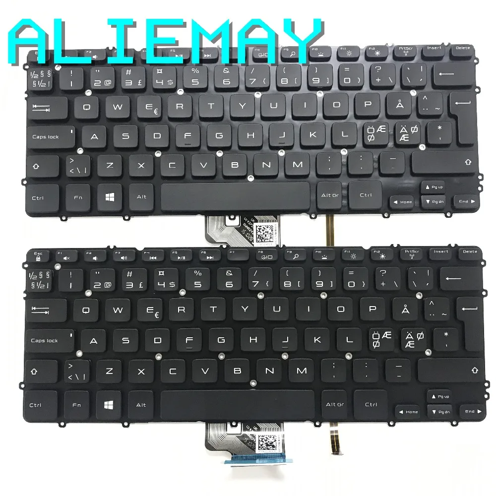 Совершенно новая Оригинальная клавиатура с подсветкой для DELL XPS15 9530 PRECISION M3800 3800