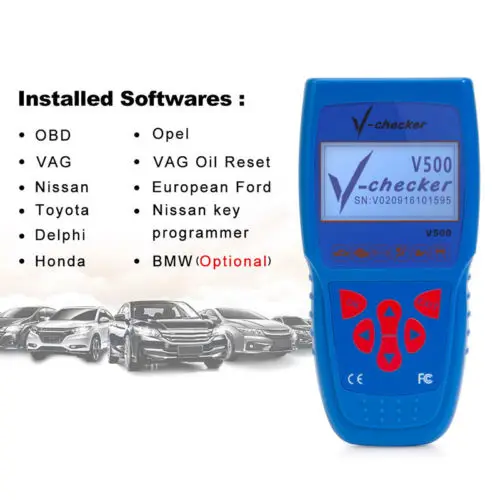 

V-checker V500 Auto Code Reader EOBD OBD2