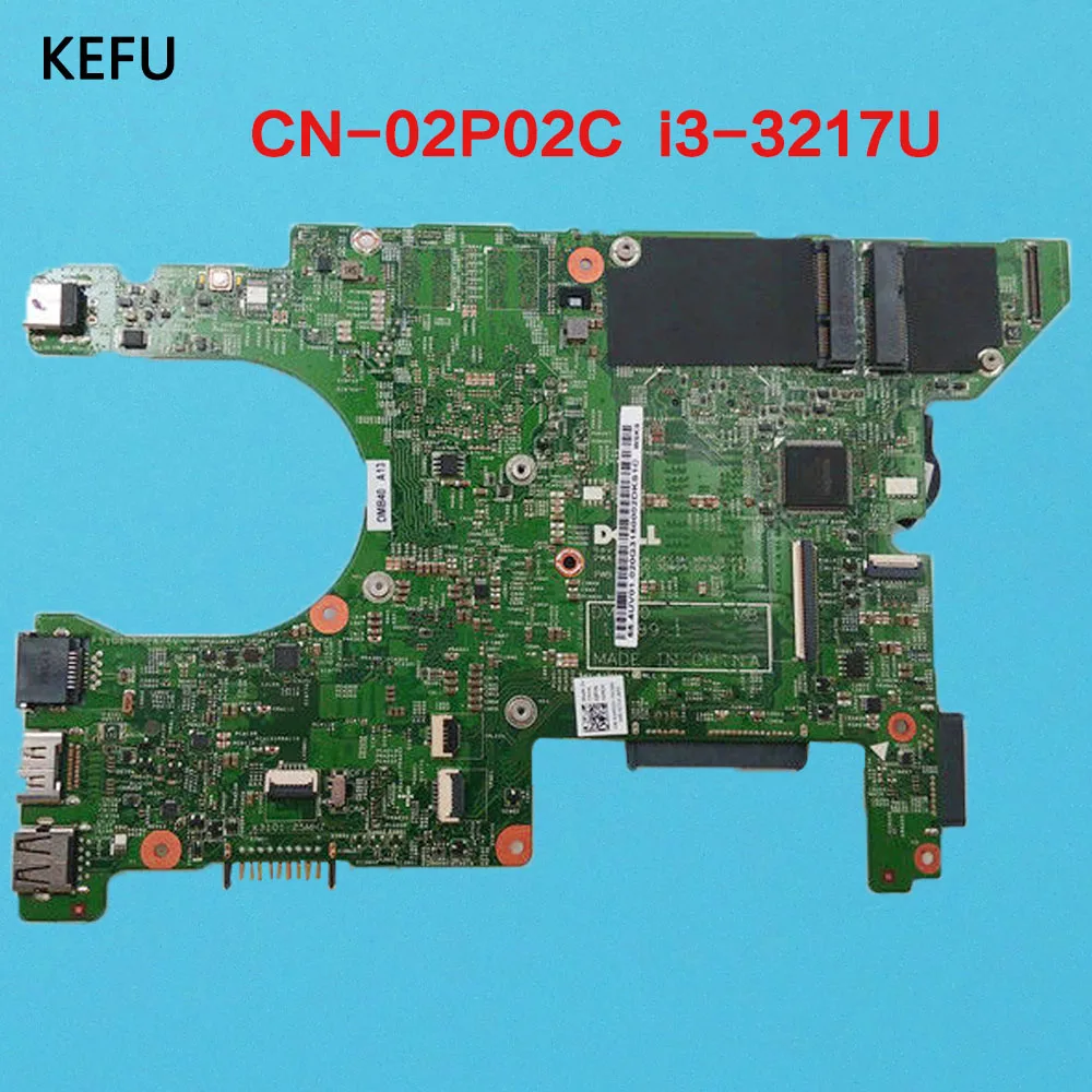 Материнская плата KEFU для ноутбука 2P02C 02P02C Dell Inspiron 5423 материнская CN DDR3 тест