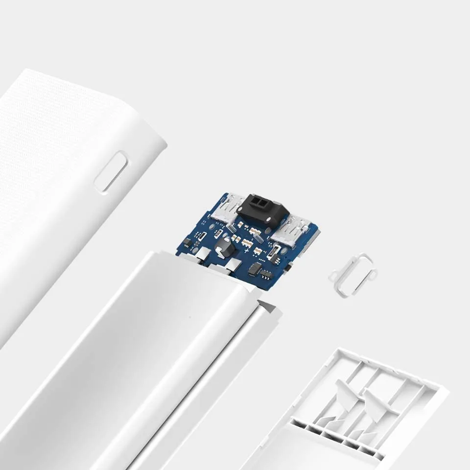 Оригинальный внешний аккумулятор Xiaomi 20000 мАч 2C Внешняя батарея Портативная