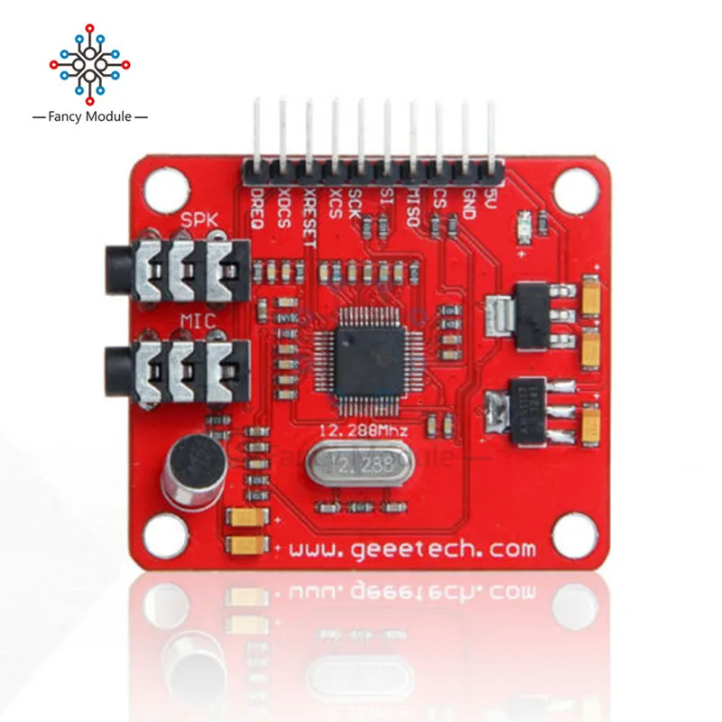 Модуль MP3 VS1053 VS1053B для Arduino UNO разделочная плата со слотом sd карты Ogg запись в