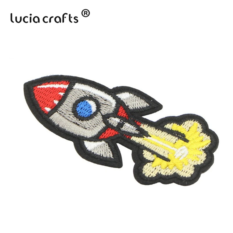 Lucia crafts 12 шт 2,7-8,3 см вышитые нашивки железные на одежду тканевые нашивки аксессуары для шитья L1012