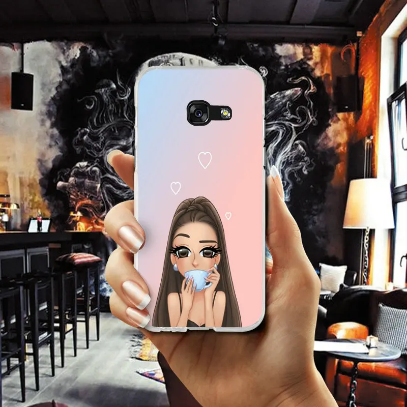 Ариана Гранде мобильный чехол для телефона Samsung Galaxy A3 A5 A7 J1 J2 J3 J4 J5 J6 J7 2016 2017 2018