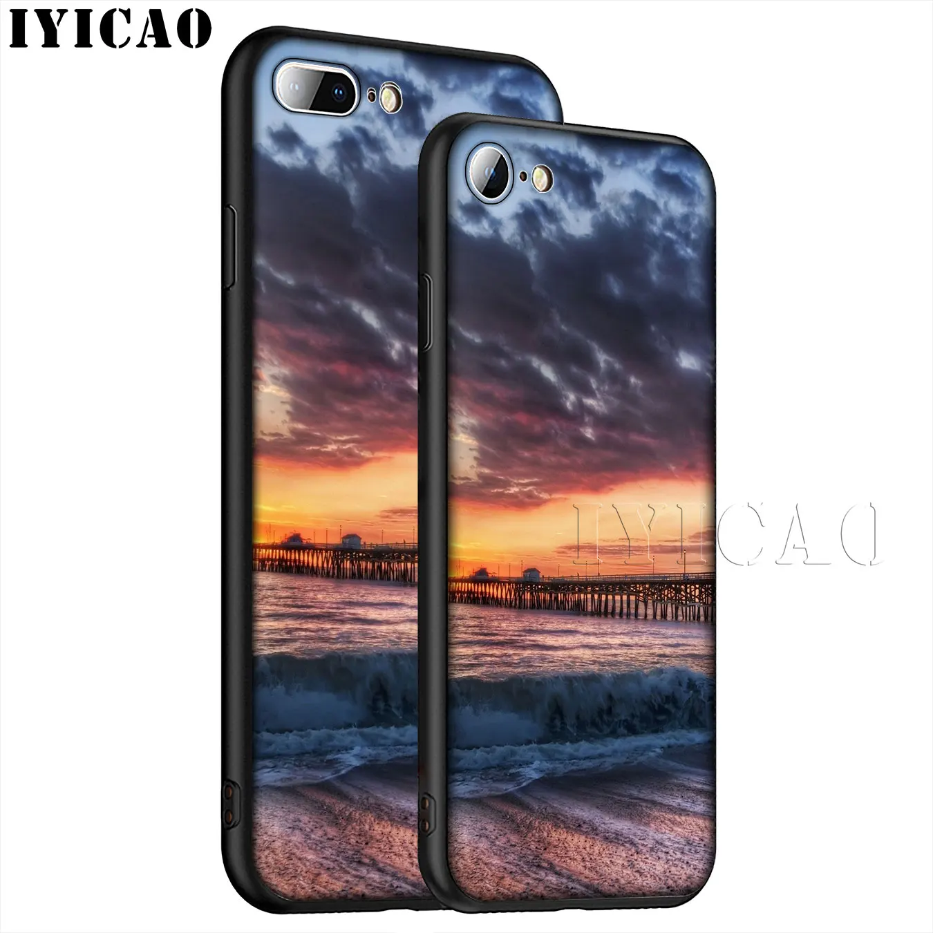 IYICAO California Travel Customer высококачественный мягкий силиконовый чехол для телефона iPhone