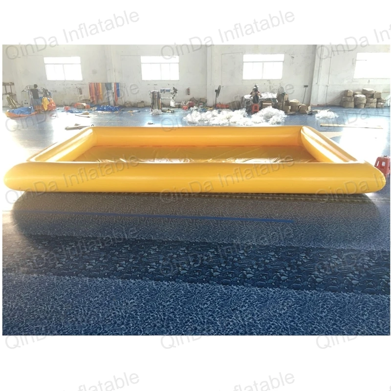 Огромный глубокий взрослый размер надувной бассейн ПВХ квадратный для продажи