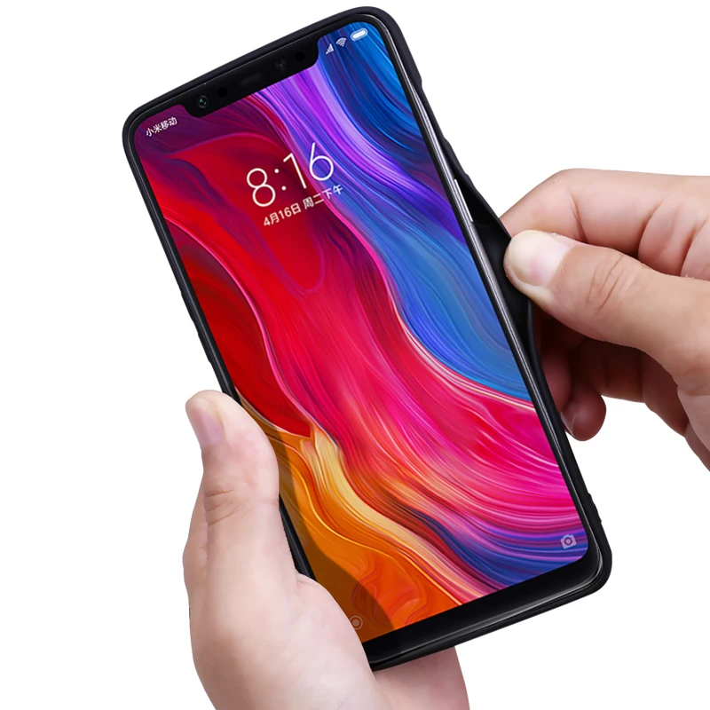 Чехол для Xiaomi Mi8 Pro чехол Lite Explorer задняя крышка зернистая ПУ кожа Mi 8 Pro|Бамперы| |
