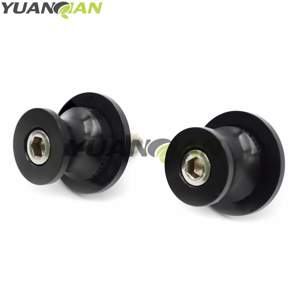 10 мм Мотоцикл CNC Swingarm Slider катушки стенд винты для Kawasaki Z750 Z250 Ninja 300 EX650 650R ZX-10R zx1000 |
