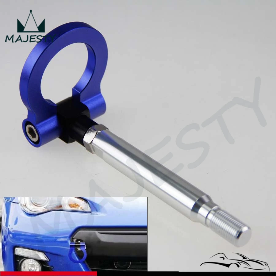 1 шт. алюминиевый гоночный буксировочный крюк кольцо подходит для Toyota GT86 Scion FRS Su *