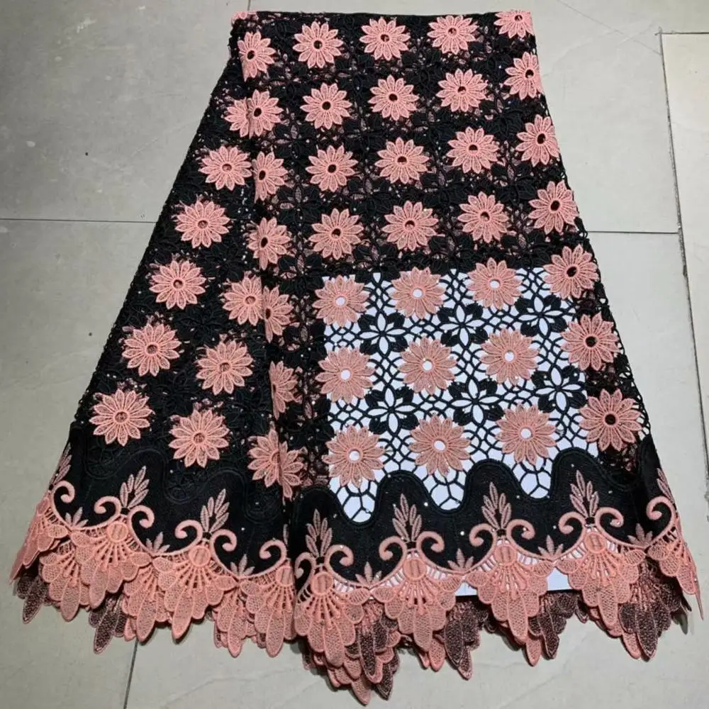 2019 новейшая африканская кружевная ткань высокого качества швейцарская вуаль